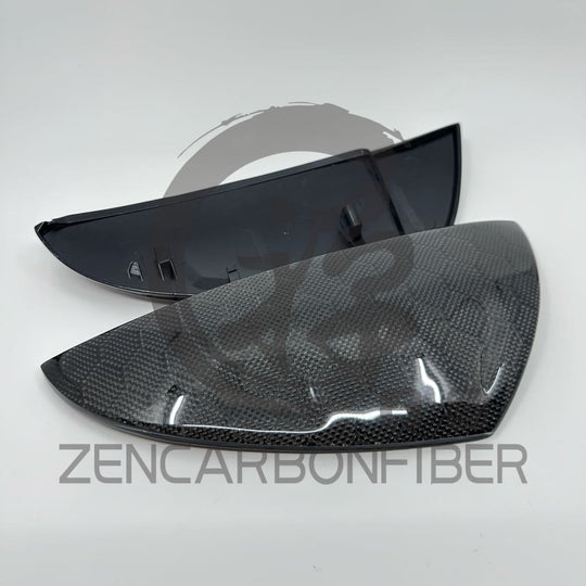 2021 + Lexus 4IS/2020 + RC Winglet Carbon Fiber Mirror Caps Replacement Honeycomb carbon fiber