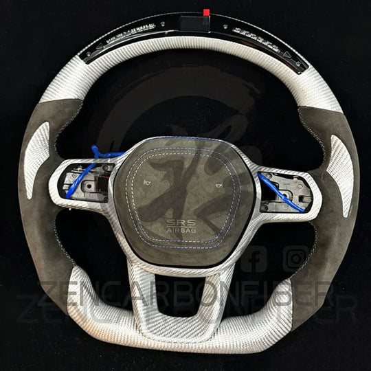 2022+ 11th Gen Honda Civic/Accord Carbon Fiber Steering Wheel - Steering Wheels