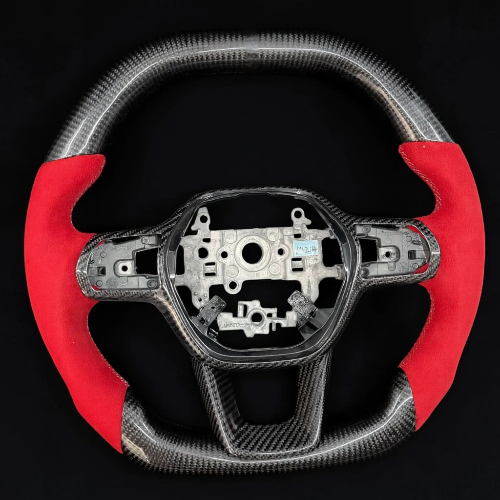 2022+ 11th Gen Honda Civic/Accord Carbon Fiber Steering Wheel - Steering Wheels