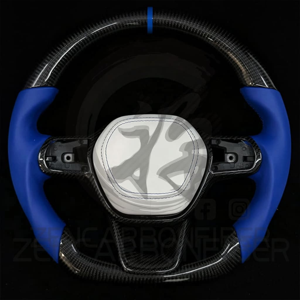 2022+ 11th Gen Honda Civic/Accord Carbon Fiber Steering Wheel - Steering Wheels