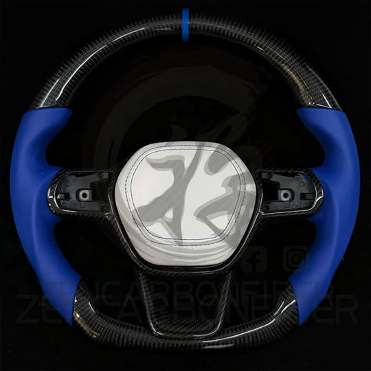 2022+ 11th Gen Honda Civic/Accord Carbon Fiber Steering Wheel - Steering Wheels