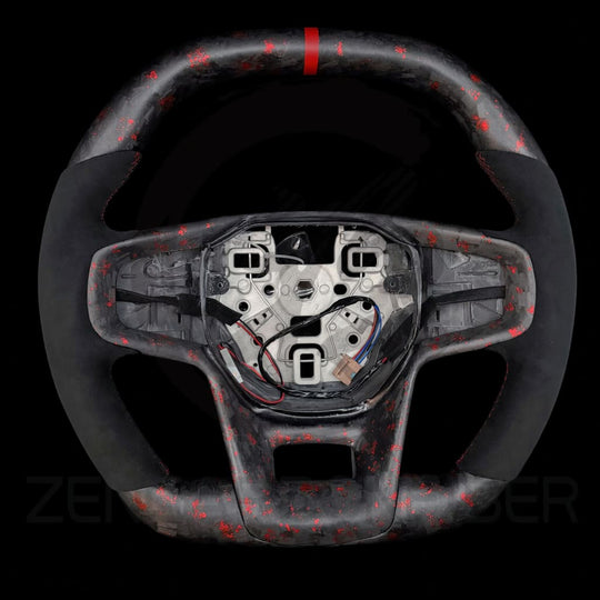 2022+ Ford Bronco Raptor Carbon Fiber Steering Wheel - Steering Wheels