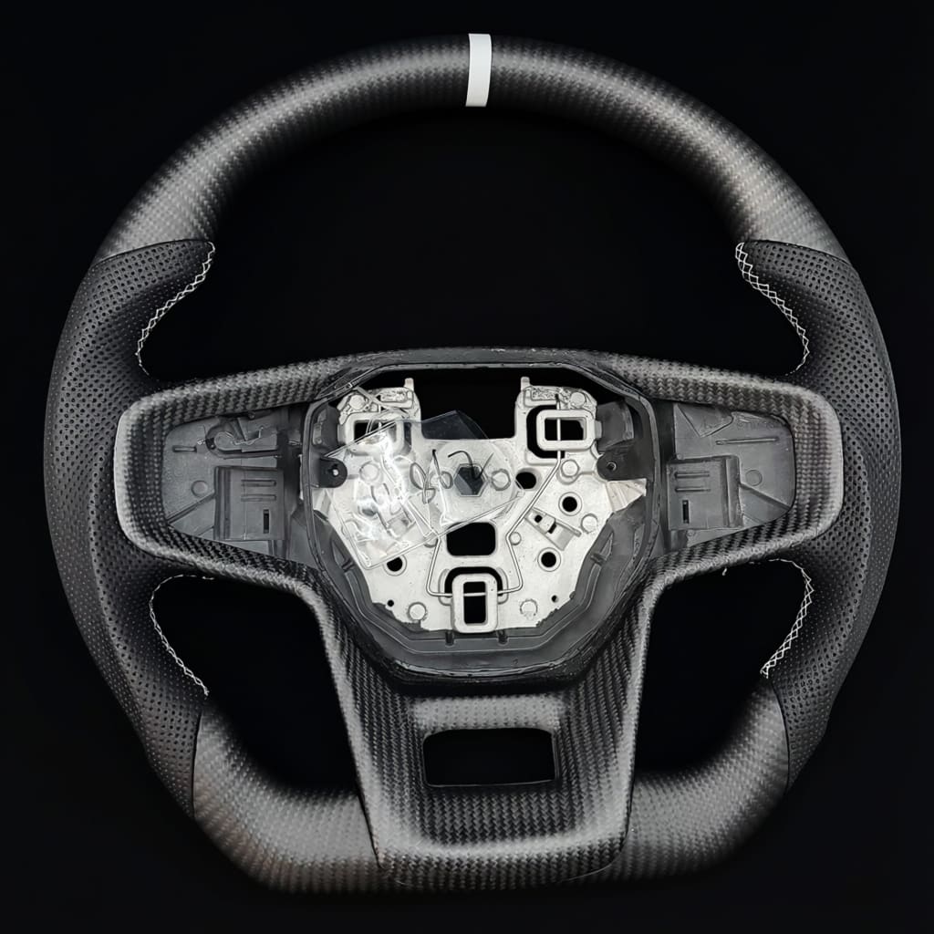 2022+ Ford Bronco Raptor Carbon Fiber Steering Wheel - Steering Wheels