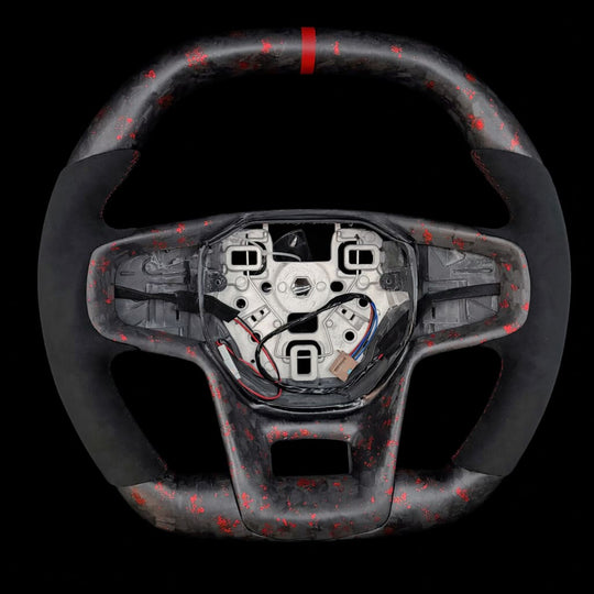 2022+ Ford Bronco Raptor Carbon Fiber Steering Wheel - Steering Wheels