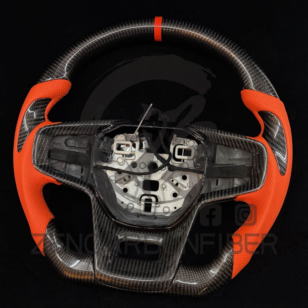 2021+ Ford Bronco Carbon Fiber Steering Wheel - Steering Wheels