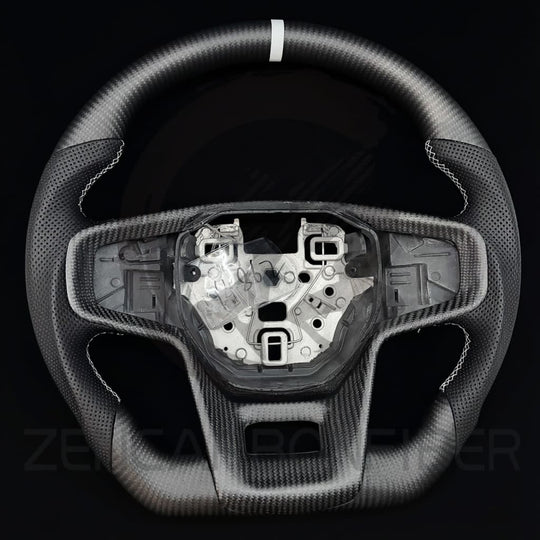 2022+ Ford Bronco Raptor Carbon Fiber Steering Wheel - Steering Wheels