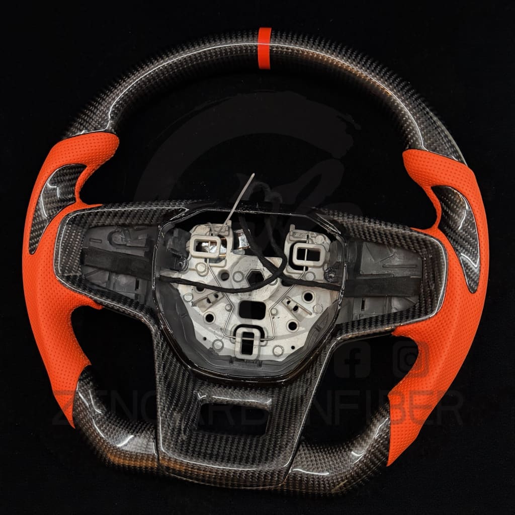 2021+ Ford Bronco Carbon Fiber Steering Wheel - Steering Wheels