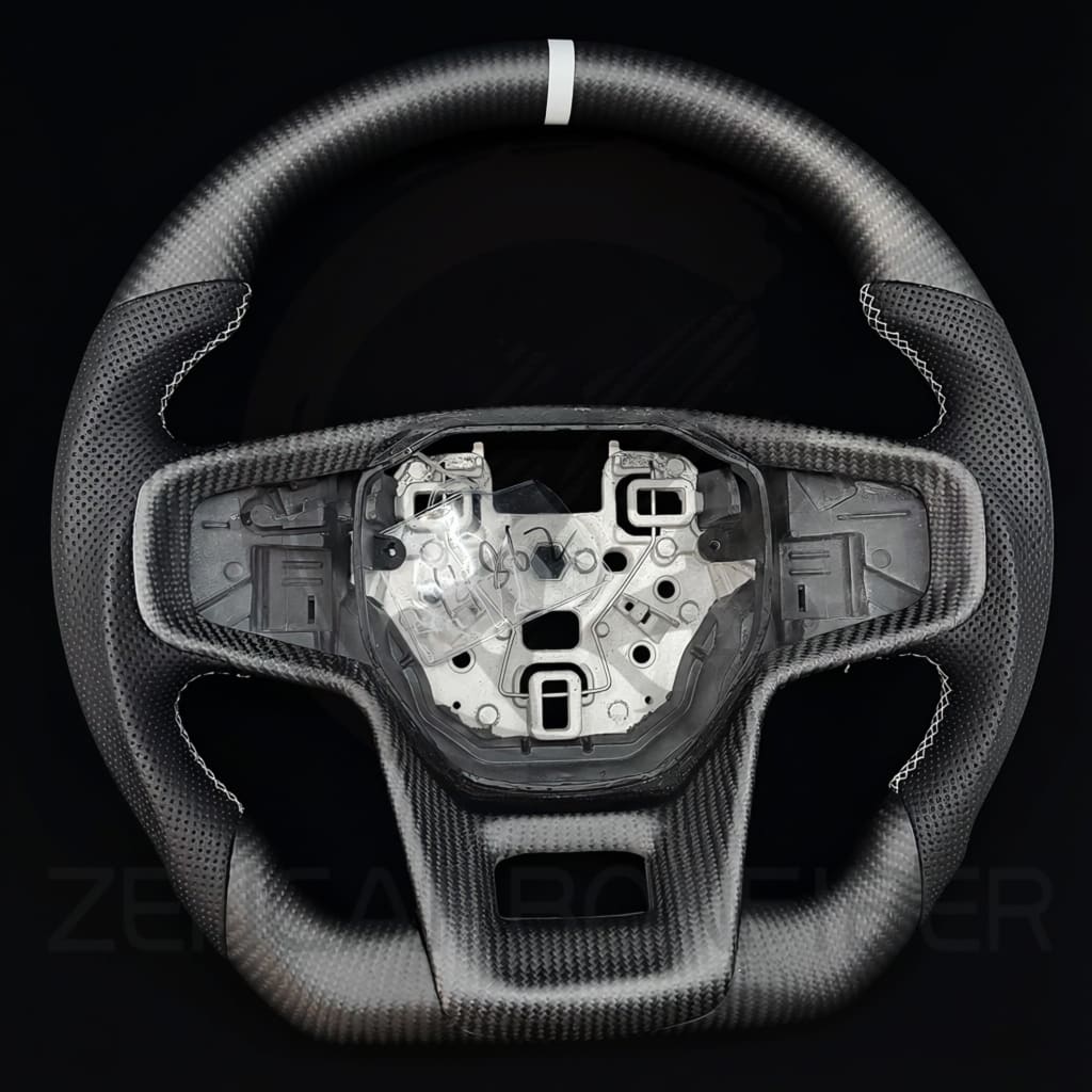 2022+ Ford Bronco Raptor Carbon Fiber Steering Wheel - Steering Wheels