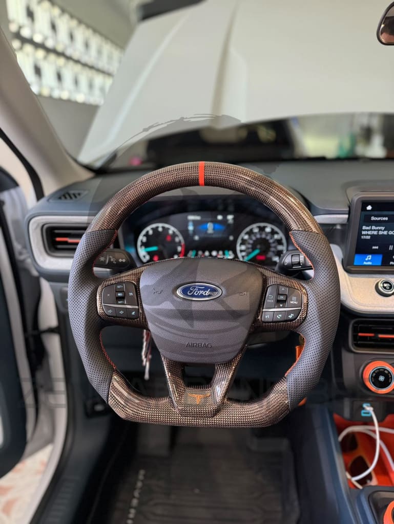 2022+ Ford Maverick Carbon Fiber Steering Wheel