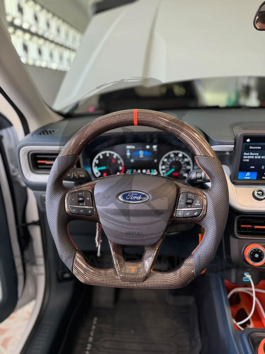 2022+ Ford Maverick Carbon Fiber Steering Wheel