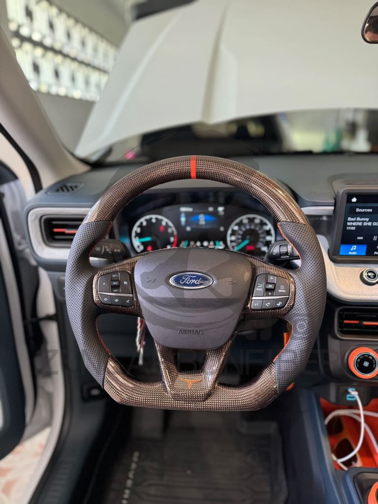 2022+ Ford Maverick Carbon Fiber Steering Wheel