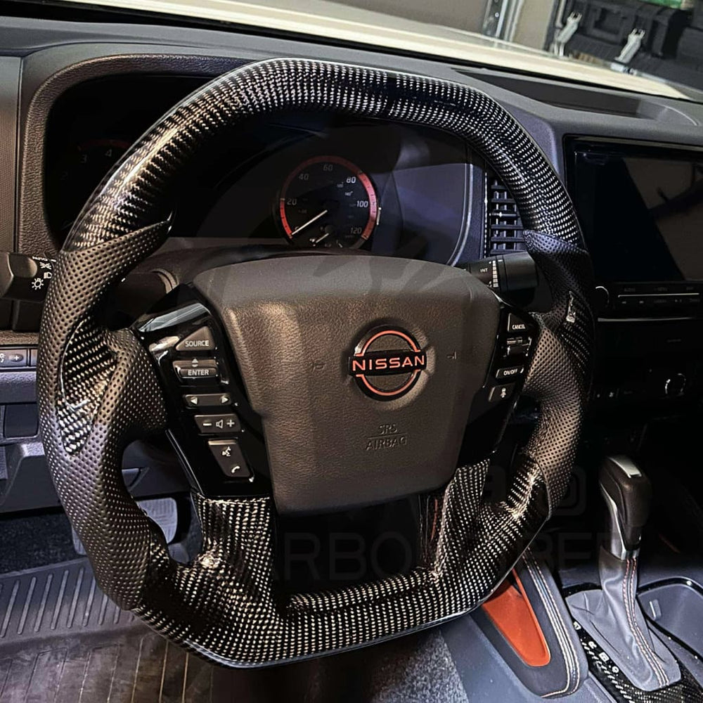 2022+ Nissan Frontier Carbon Fiber Steering Wheel - Steering Wheels