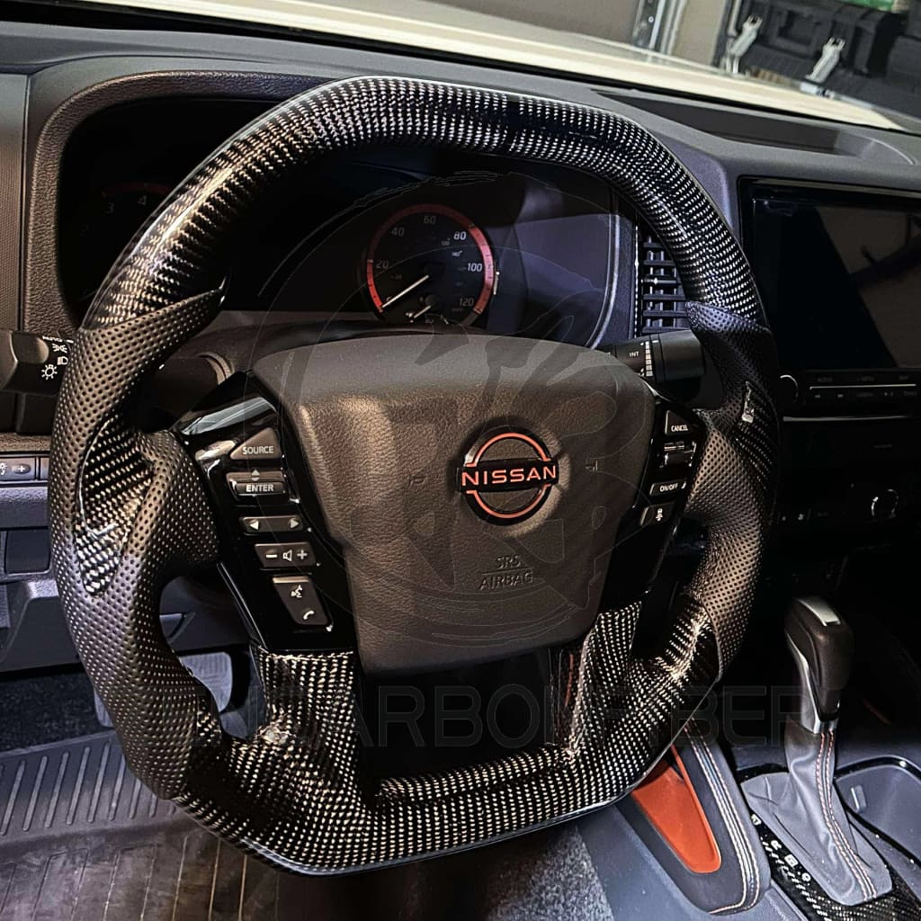 2022+ Nissan Frontier Carbon Fiber Steering Wheel - Steering Wheels