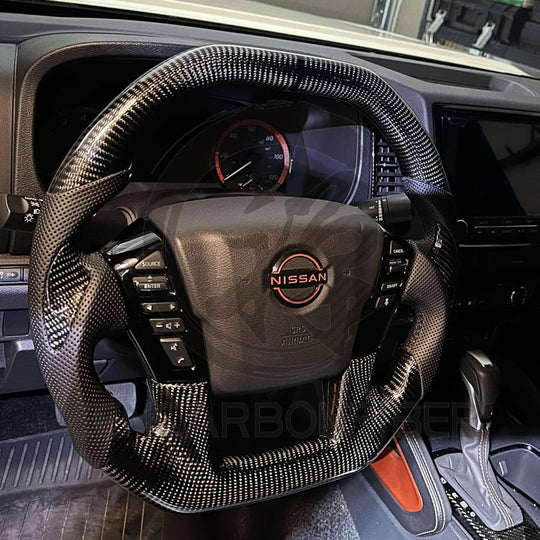 2022+ Nissan Frontier Carbon Fiber Steering Wheel - Steering Wheels