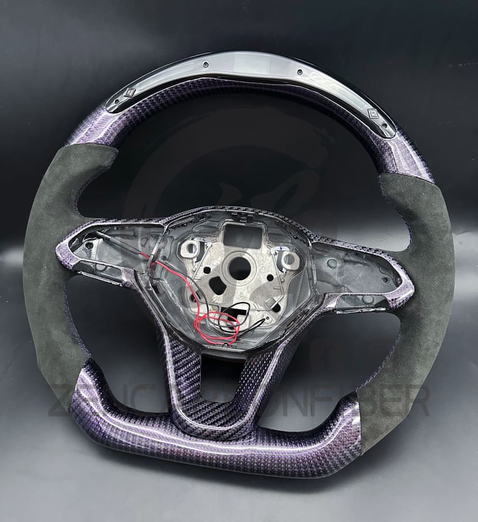 2022 + Volkswagen Golf Mk8 Gti/R/Jetta Gli Carbon Fiber Steering Wheel