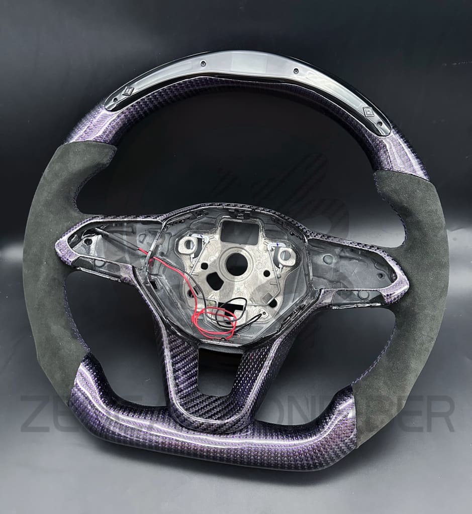 2022 + Volkswagen Golf Mk8 Gti/R/Jetta Gli Carbon Fiber Steering Wheel