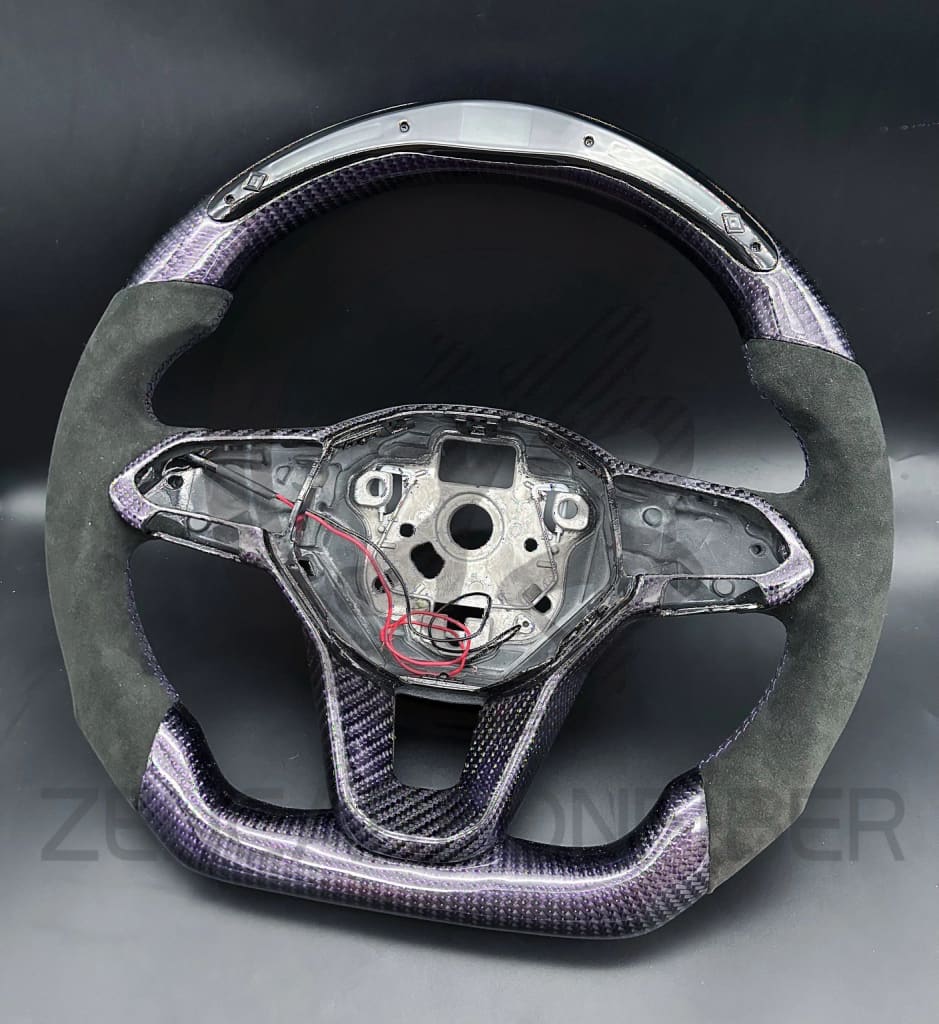 2022 + Volkswagen Golf Mk8 Gti/R/Jetta Gli Carbon Fiber Steering Wheel