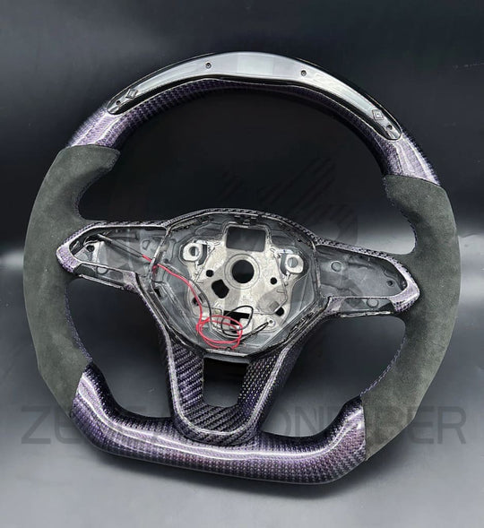 2022 + Volkswagen Golf Mk8 Gti/R/Jetta Gli Carbon Fiber Steering Wheel