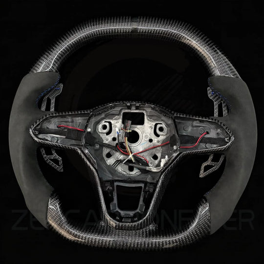 2022+ Volkswagen/VW Golf MK8 GTI/R/Jetta GLI Carbon Fiber Steering Wheel - Steering Wheels