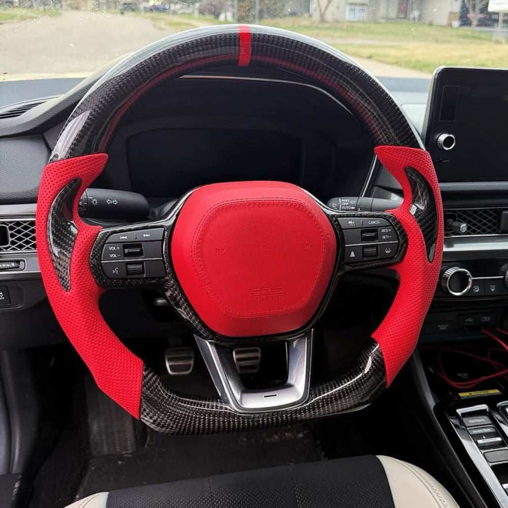 2023+ Acura Integra Carbon Fiber Steering Wheel - Steering Wheels