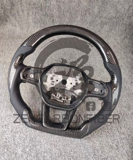 2022+ 11Th Gen Honda Civic Carbon Fiber Steering Wheel