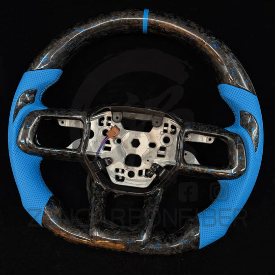 2024+ Ford Mustang S650 Carbon Fiber Steering Wheel Steering Wheels