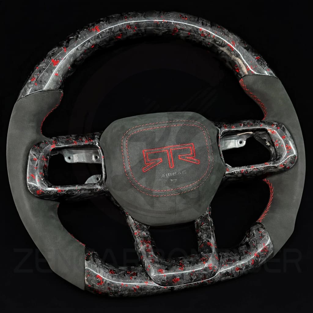 2024+ Ford Mustang S650 Carbon Fiber Steering Wheel - Steering Wheels