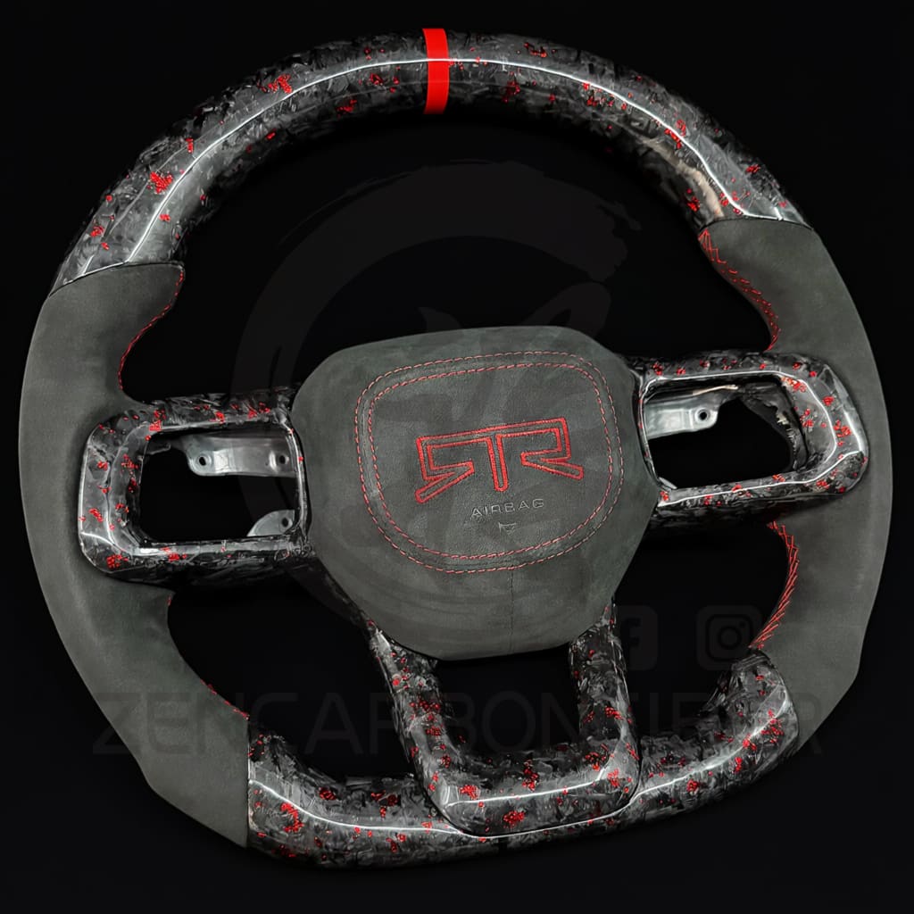 2024+ Ford Mustang S650 Carbon Fiber Steering Wheel - Steering Wheels