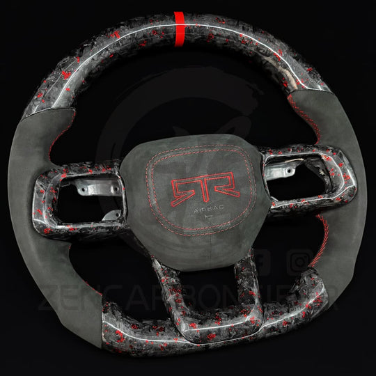 2024+ Ford Mustang S650 Carbon Fiber Steering Wheel - Steering Wheels