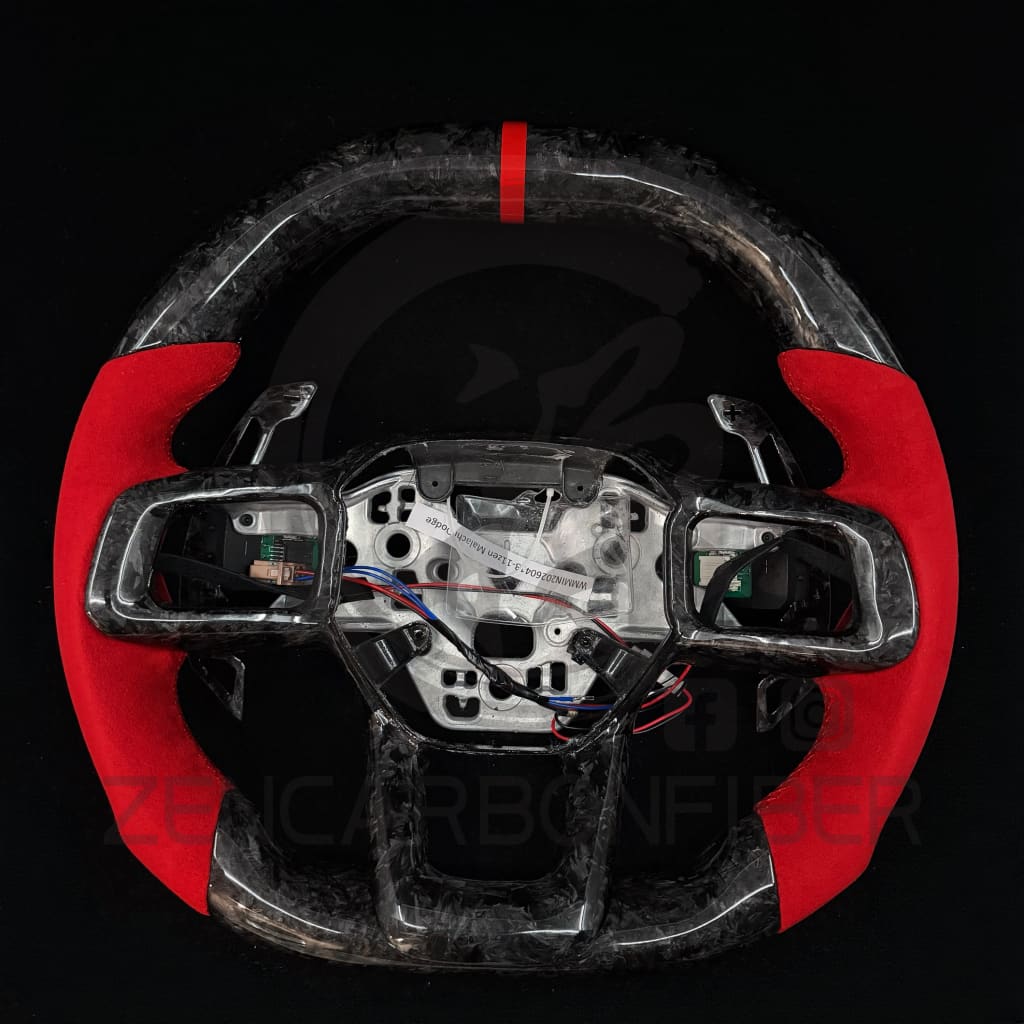 2024+ Ford Mustang S650 Carbon Fiber Steering Wheel - Steering Wheels