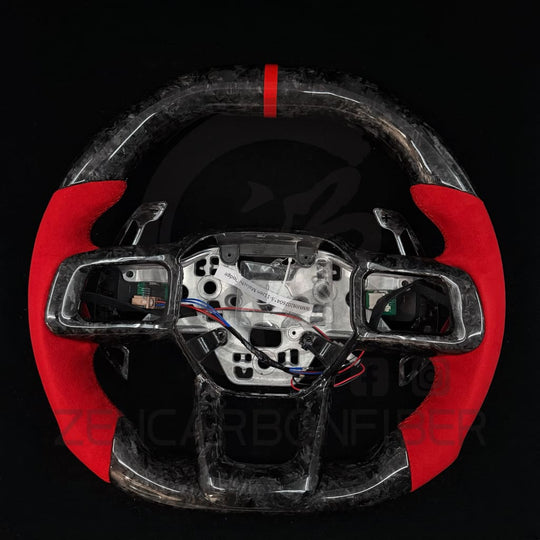 2024+ Ford Mustang S650 Carbon Fiber Steering Wheel - Steering Wheels