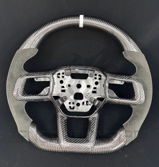 2024 + Ford Mustang S650 Carbon Fiber Steering Wheel Steering Wheel