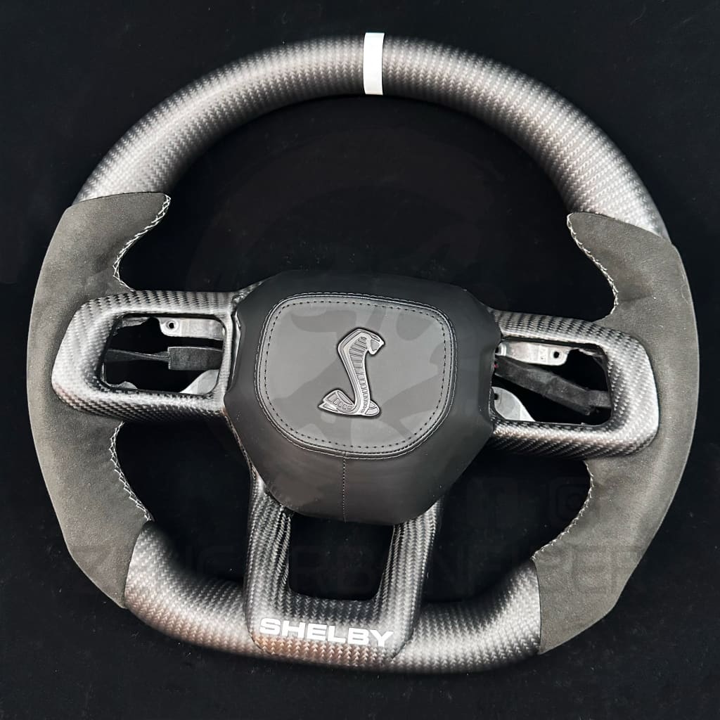 2024 + Ford Mustang S650 Carbon Fiber Steering Wheel Steering Wheels