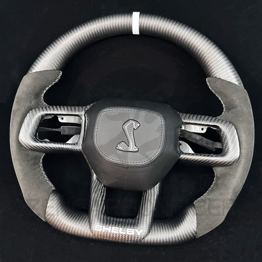 2024 + Ford Mustang S650 Carbon Fiber Steering Wheel Steering Wheels