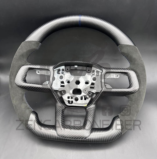 2024 Ford Mustang S650 Carbon Fiber Steering Wheel Steering Wheel