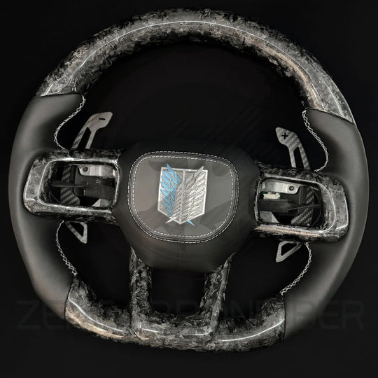 2024+ Ford Mustang S650 Carbon Fiber Steering Wheel - Steering Wheels
