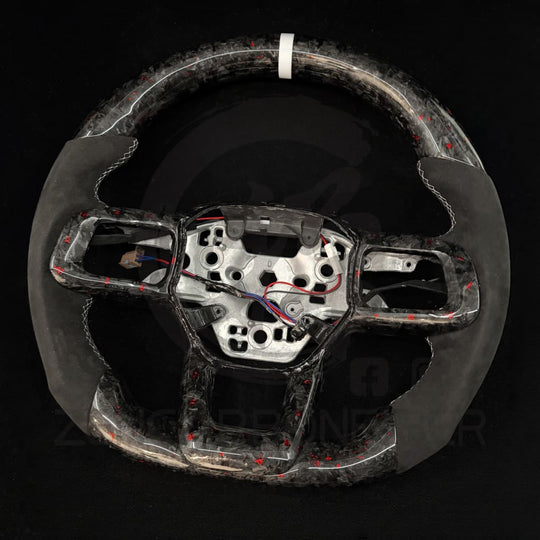 2024+ Ford Mustang S650 Carbon Fiber Steering Wheel - Steering Wheels