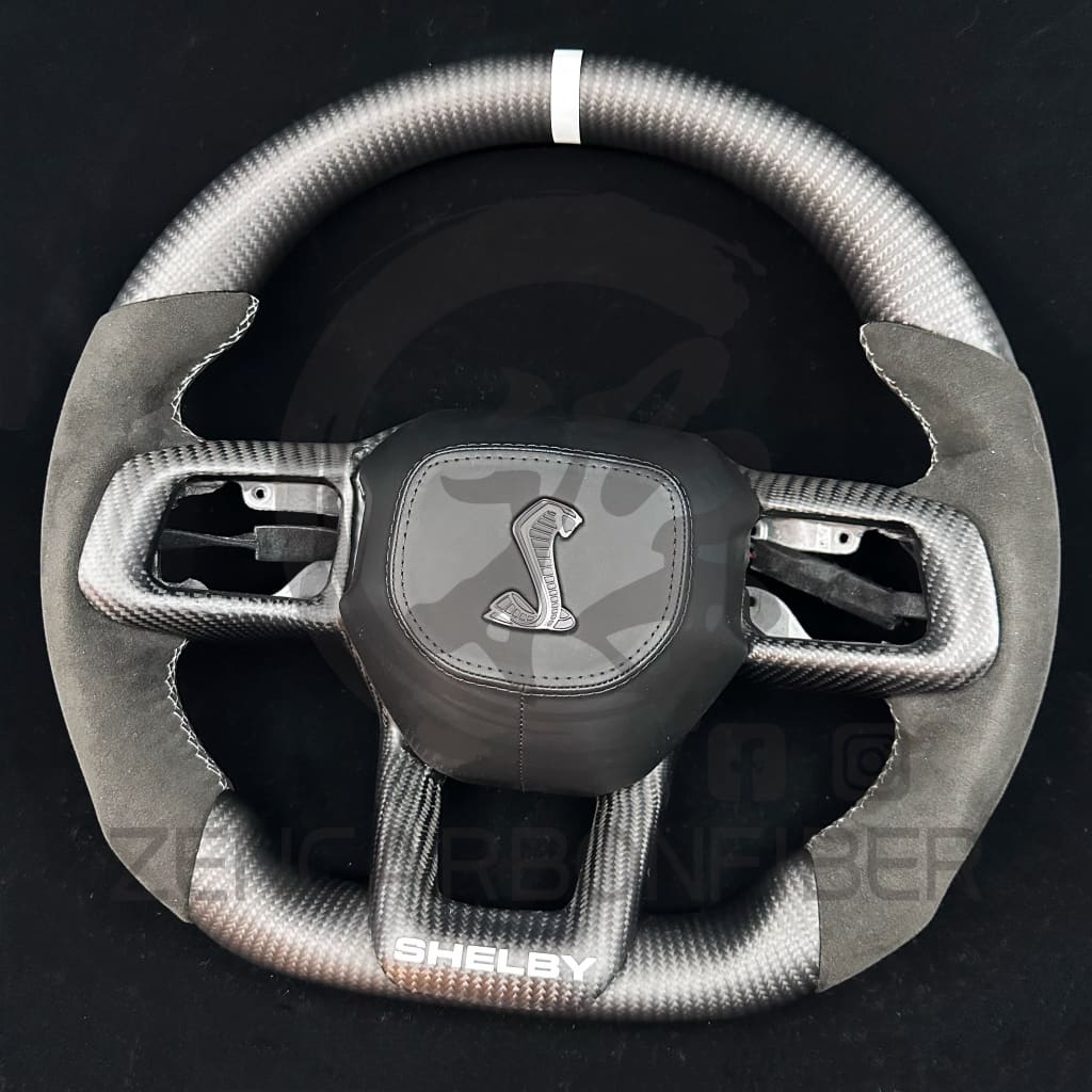 2024 + Ford Mustang S650 Carbon Fiber Steering Wheel Steering Wheels