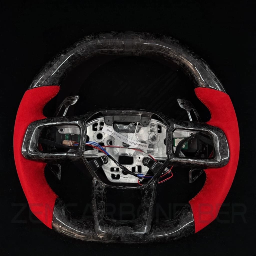 2024+ Ford Mustang S650 Carbon Fiber Steering Wheel - Steering Wheels