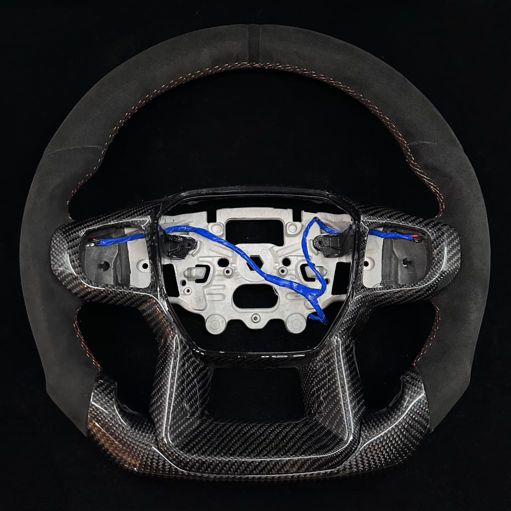 2024+ Ford Ranger Raptor Carbon Fiber Steering Wheel - Steering Wheels