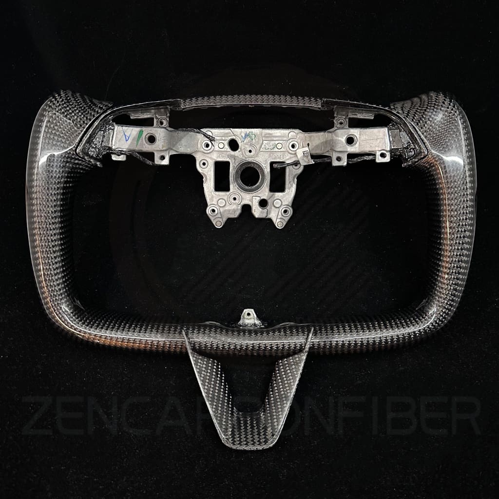 2024+ Tesla Model 3/Y Carbon Fiber Steering Wheel - Steering Wheels