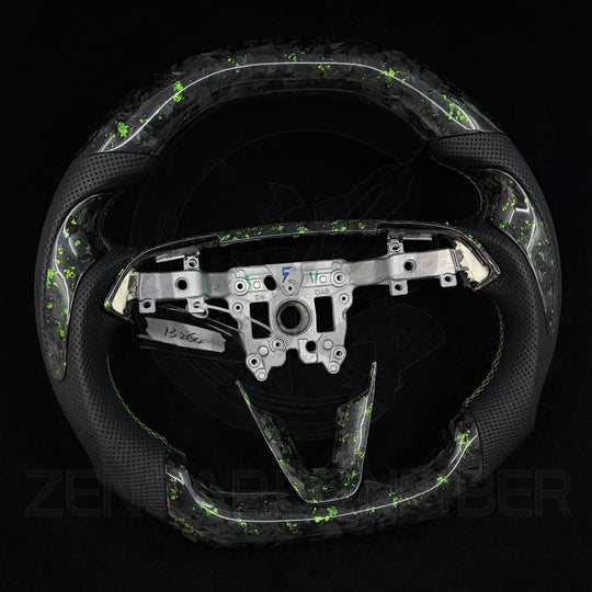 2024+ Tesla Model 3/Y Carbon Fiber Steering Wheel - Steering Wheels