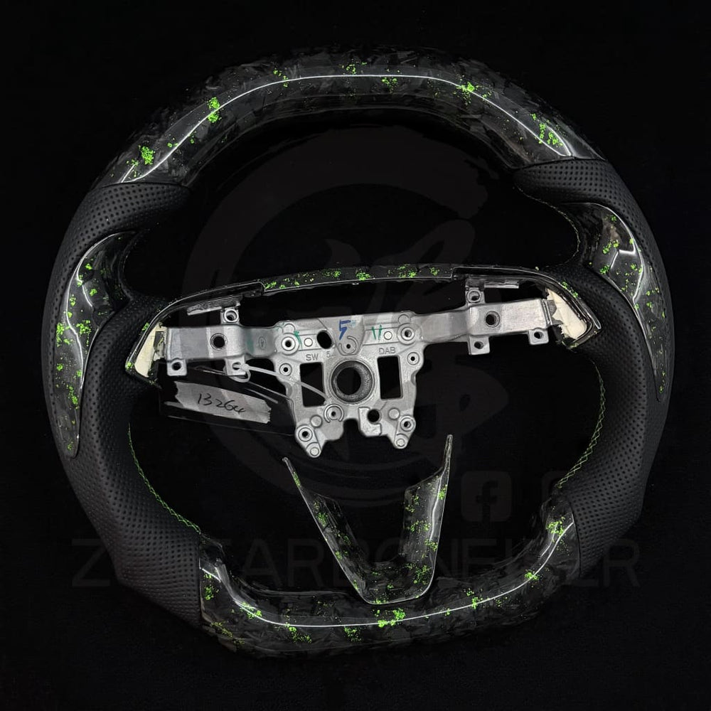 2024+ Tesla Model 3/Y Carbon Fiber Steering Wheel - Steering Wheels