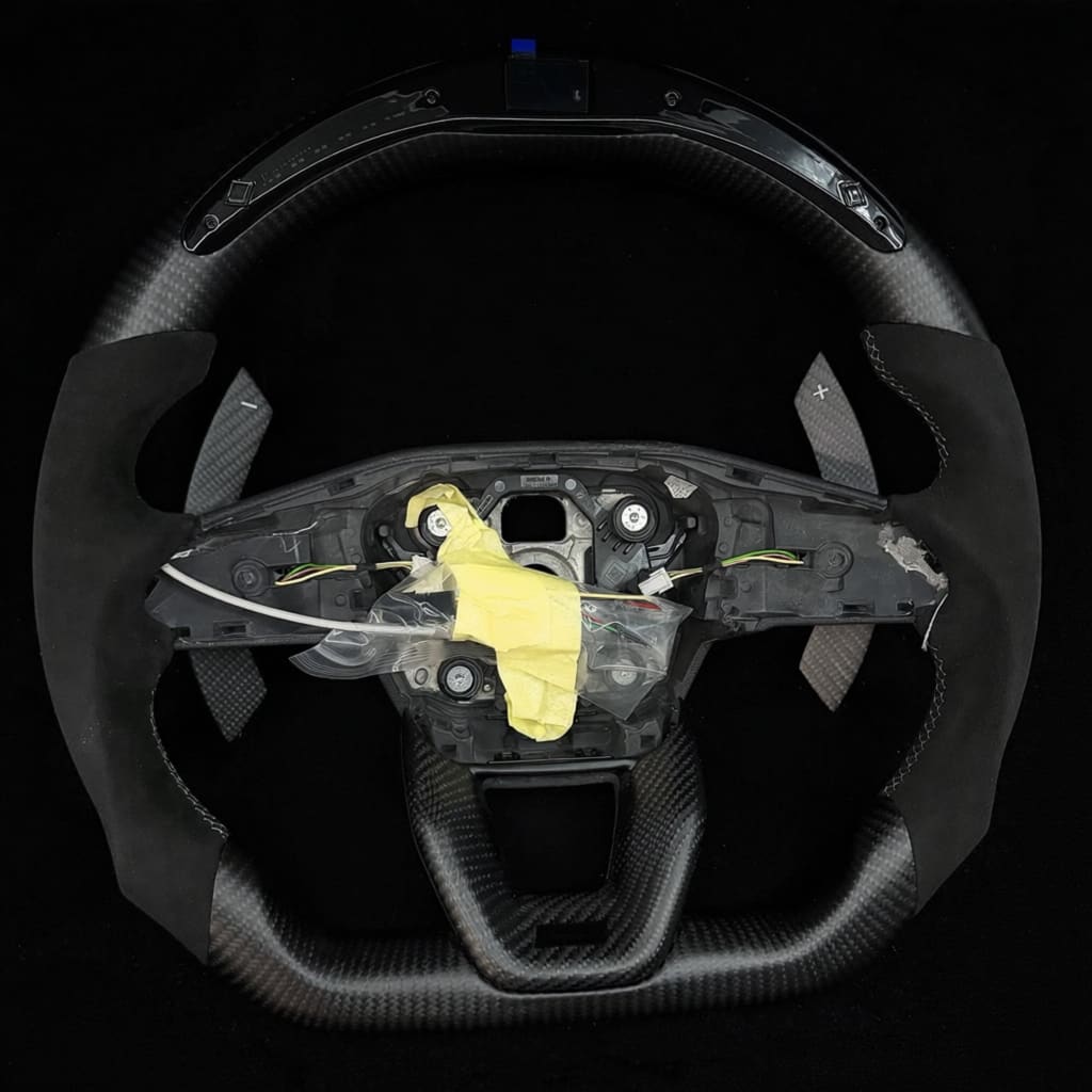 2025+ Audi B10 A5/S5/RS5 RS3 Carbon Fiber Steering Wheel - Steering Wheels
