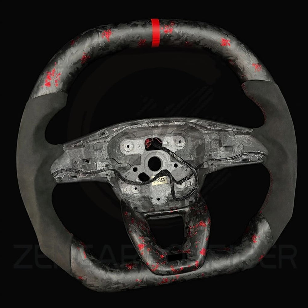 2025+ Audi B10 A5/S5/RS5 RS3 Carbon Fiber Steering Wheel - Steering Wheels