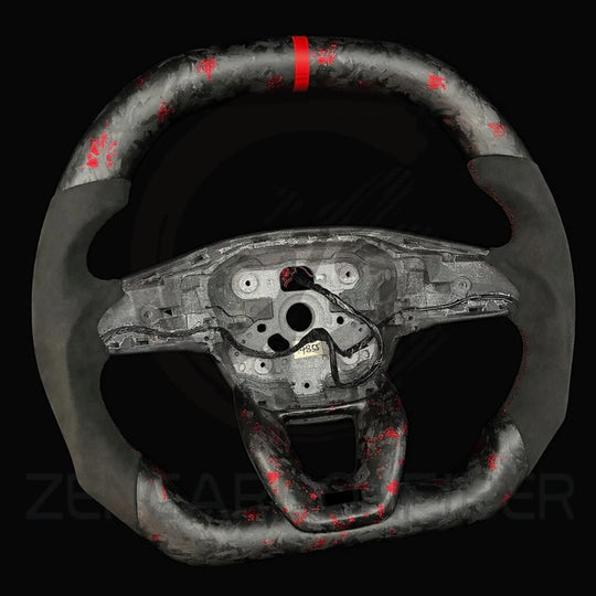 2025+ Audi B10 A5/S5/RS5 RS3 Carbon Fiber Steering Wheel - Steering Wheels