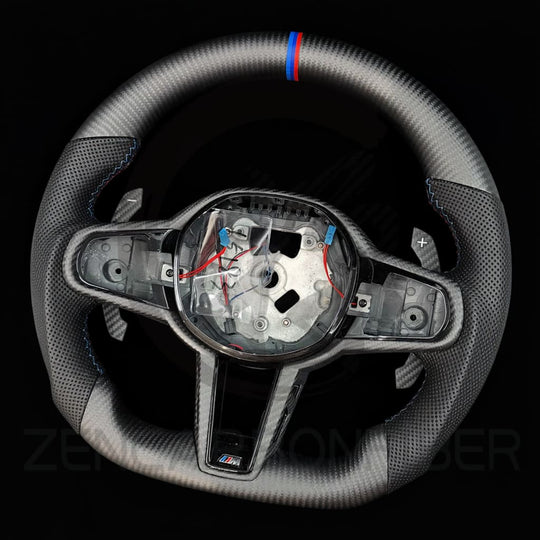 2025+ BMW G2X/G4X/G8X M/M-sport Carbon Fiber Steering Wheel - Steering Wheels