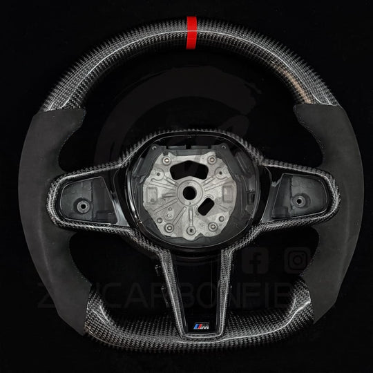 2025+ BMW G2X/G4X/G8X M/M-sport Carbon Fiber Steering Wheel - Steering Wheels