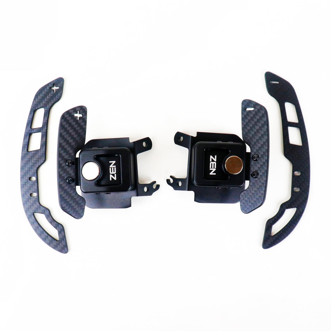 Zen Series™ Carbon Fiber Magnetic Paddle Shifters for Chevrolet C8 Corvette