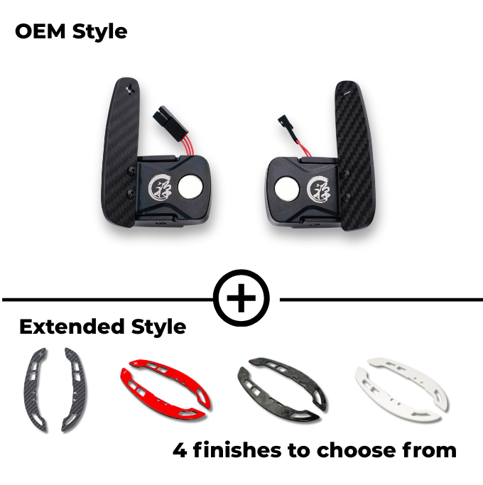 Zen Series™ Carbon Fiber Magnetic Paddle Shifters for Chevrolet C7 Corvette/Camaro